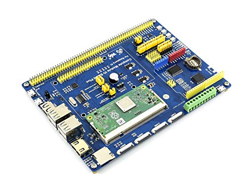 Waveshare Compute Module IO Board Plus Expansion Board, Compatible with Raspberry Pi CM3/CM3L/CM3+/CM3+L von Waveshare