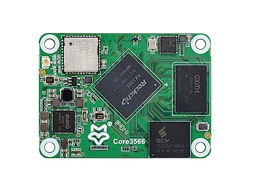 Waveshare Core3566 Module Compatible with Raspberry Pi CM4, Rockchip RK3566 Quad-core Processor, with 2GB RAM, with 32GB eMMC,with Wireless,Suitable for Embedded Applications von Waveshare