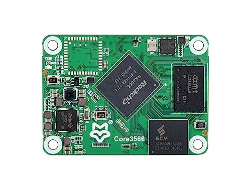 Waveshare Core3566 Module Compatible with Raspberry Pi CM4, Rockchip RK3566 Quad-core Processor, with 4GB RAM, with 32GB eMMC,Without Wireless,Suitable for Embedded Applications von Waveshare