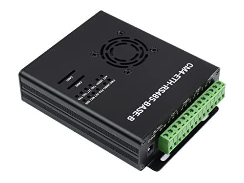 Waveshare Dual ETH Mini-Computer for Raspberry Pi Compute Module 4 (NOT Included) Gigabit Etherne 4CH Isolated RS485 with USB2.0 von Waveshare