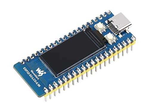 Waveshare ESP32-S2 MCU 2.4GHz WiFi Entwicklungs Board 240MHz Single Core 32-bit Wi-Fi MCU Modul für IoT, Integriertes 0.96 Zoll LCD Display, Unterstützung für C/C++, MicroPython, CircuitPython Waveshare ESP32-S2 MCU 2.4GHz WiFi Entwicklungs Board 240MHz Single Core 32-bit Wi-Fi MCU Modul für IoT, Integriertes 0.96 Zoll LCD Display, Unterstützung für C/C++, MicroPython, CircuitPython von Waveshare