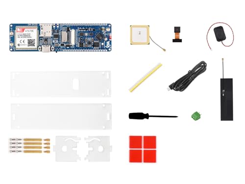 Waveshare ESP32-S3 A7670E 4G Development Board, LTE Cat-1 / 2G / WiFi/Bluetooth/Telephone Call/SMS/GNSS Positioning Support, Suitable for 4G Portable WiFi, Onboard Camera/Speaker/Antenna von Waveshare