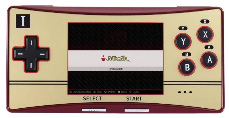 Waveshare GPM280 Tragbare Spielkonsole, CM4-basiert Barebone-PC von Waveshare