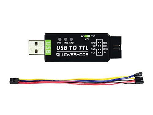 Waveshare Industrial USB to TTL Converter Original FT232RNL Onboard Multi Protection Circuits and Systems Support von Waveshare