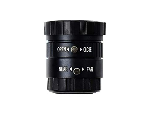 Waveshare Industrial Wide Angle Lens Compatible with Raspberry Pi,63° Field Angle, 6mm CS-Mount Wide Angle Lens for Raspberry Pi Camera Waveshare Industrial Wide Angle Lens Compatible with Raspberry Pi,63° Field Angle, 6mm CS-Mount Wide Angle Lens for Raspberry Pi Camera von Waveshare