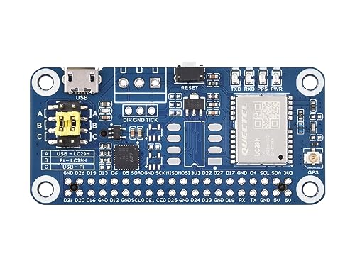 Waveshare LC29H Series Dual-Band GPS Module for Raspberry Pi, Dual-Band L1+L5 Positioning Technology, Supports Positioning Augmentation System and Easy Technology von Waveshare