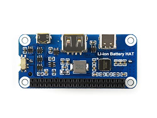 Waveshare Li-ion Battery HAT, with SW6106 Mobile Power Chip, Compatible with Raspberry Pi(Supports Quick Charge) von Waveshare