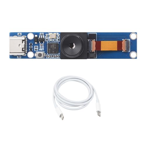 Waveshare Long-Wave IR Thermal Imaging Camera Module for Raspberry Pi IR Camera, Onboard Type-C Port, 80x62 Pixel, Wide Angle Version (90° FOV) for Industrial Temperature Control, Motion Detection... von Waveshare