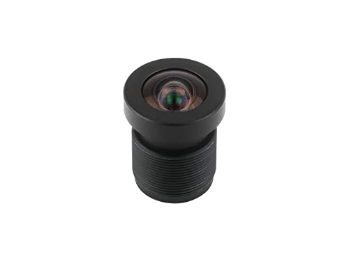 Waveshare M12 High Resolution Lens, Compatible with Raspberry Pi Camera M12.16MP, 105° FOV, 3.56 mm Focal Length von Waveshare