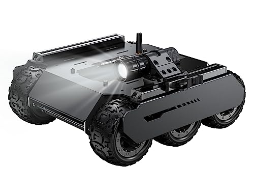 Waveshare Mobile Robot,Flexible and Expandable 6x4 Off-Road UGV, with Extension Rails and ESP32 Slave Computer, 6 Wheels 4WD Mobile Robot Chassis,Rich Open-Source Demos von Waveshare