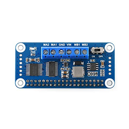 Waveshare Motor Driver HAT for Raspberry Pi Onboard PCA9685 TB6612FNG Drive Two DC Motors I2C Interface 5V 3A Can be Stackable up to 32 This Modules von Waveshare