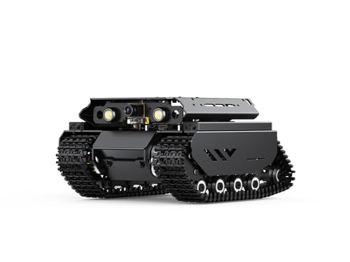 Waveshare Open-Source Off-Road Tracked AI Robot, Compatible with Raspberry Pi 5, Dual Controllers, Computer Vision, PI5-4GB NOT Included von Waveshare