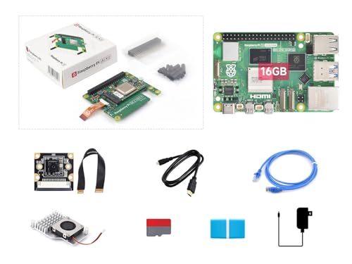 Waveshare PI5-16GB AI Kit A, with Pi5-16GB & PI5 AI Acce A kit, BCM2712 Processor, 2.4GHz 4-Core 64-Bit Arm Cortex-A76 CPU, RP1 I/O Controller Waveshare PI5-16GB AI Kit A, with Pi5-16GB & PI5 AI Acce A kit, BCM2712 Processor, 2.4GHz 4-Core 64-Bit Arm Cortex-A76 CPU, RP1 I/O Controller von Waveshare