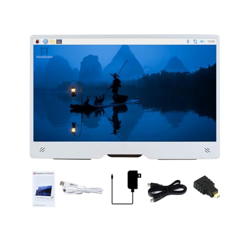 Waveshare Pi Monitor Kit, Comes with an Official Raspberry Pi 15.6inch Monitor, 1920×1080 Resolution, Standard HDMI Port, IPS, VESA Mounting Support, with Angle-Adjustable Stand and Speakers Waveshare Pi Monitor Kit, Comes with an Official Raspberry Pi 15.6inch Monitor, 1920×1080 Resolution, Standard HDMI Port, IPS, VESA Mounting Support, with Angle-Adjustable Stand and Speakers von Waveshare