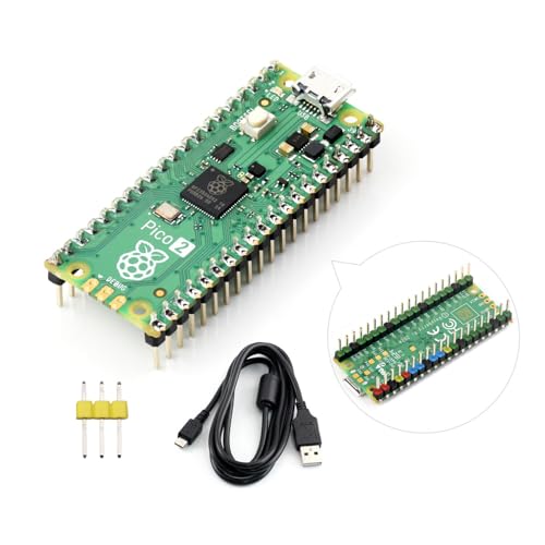 Waveshare Pi-Pico-2-W-CC Package, RPi Official Pico 2 W Microcontroller Board with Pre-Soldered Header (Color-Coded), RP2350 Chip, Dual-Core & Dual-Architecture Design, Supports WiFi & BT5.2 Waveshare Pi-Pico-2-W-CC Package, RPi Official Pico 2 W Microcontroller Board with Pre-Soldered Header (Color-Coded), RP2350 Chip, Dual-Core & Dual-Architecture Design, Supports WiFi & BT5.2 von Waveshare