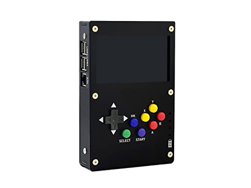 Waveshare Portable Video Game Console Compatible with Raspberry Pi,4.3inch 800×480 Pixels IPS Display Compatible with Raspberry Pi B+/2B/3B/3B+/4B (PI4B-2GB Included) von Waveshare
