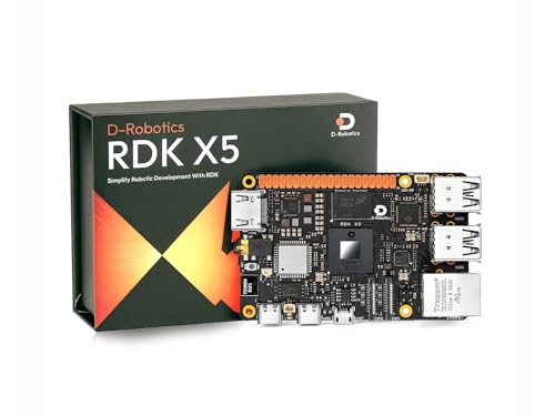 Waveshare RDK X5 4GB Roarm-M3 Kit, D-Robotics RDK X5 Development Board with RoArm-M3-S Robotic Arm Kit & Accy Kit, Powered by Sunrise 5 Chip, Octa-Core Cortex A55 Processor, 10 Tops Computing Power Waveshare RDK X5 4GB Roarm-M3 Kit, D-Robotics RDK X5 Development Board with RoArm-M3-S Robotic Arm Kit & Accy Kit, Powered by Sunrise 5 Chip, Octa-Core Cortex A55 Processor, 10 Tops Computing Power von Waveshare