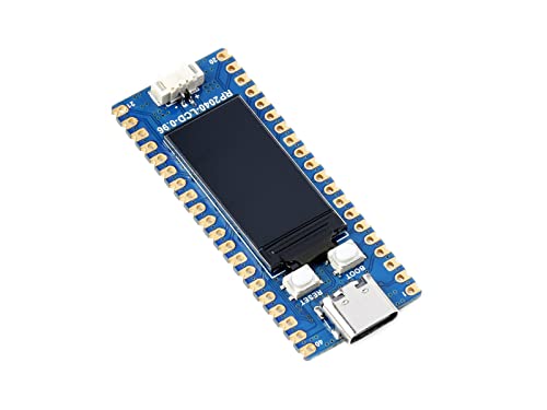 Waveshare RP2040 Microcontroller Development Board, with 0.96inch LCD, Low-Cost, High-Performance, Compatible with Most Raspberry Pi Pico Modules von Waveshare