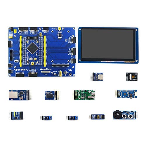 Waveshare STM32 Development Board STM32F429IGT6 STM32F429 ARM Cortex M4 STM32 Core Board+ 7inch Capacitive LCD+12 Module Kits = Open429I-C Pack B von Waveshare