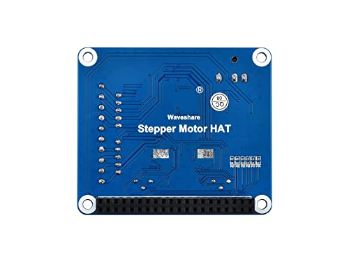 Waveshare Stepper Motor Board, Compatible with Raspberry Pi, Drives Two Stepper Motors von Waveshare