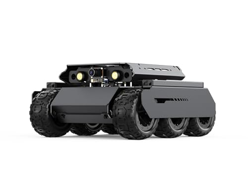 Waveshare UGV Rover Open-Source 6 Wheels 4WD AI Robot, Compatible with Raspberry Pi 4B, Dual Controllers, Computer Vision, PI4B-4GB Included von Waveshare