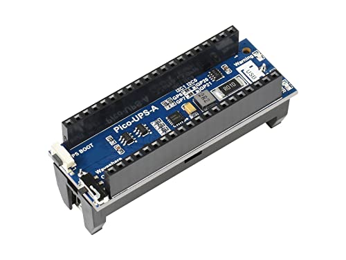 Waveshare UPS Module for Raspberry Pi Pico with Uninterruptible Power Supply Monitoring Battery Status Via I2C von Waveshare