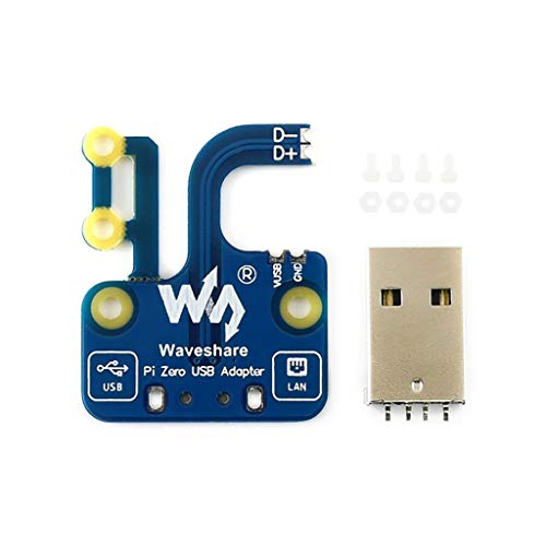 Waveshare USB-Micro to USB-A Adapter for Raspberry Pi Zero to Directly Pluggable into Computer USB Port SSH Connection VNC Server Internet Connection Power Supply OTG Awailable von Waveshare