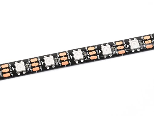 Waveshare WS2812 Digital RGB LED Strip High Brightness Energy-Saving and Low Power Consumption Cuttable and Programmable Can be Bent into Any Shape von Waveshare