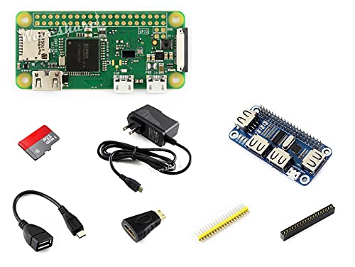 Waveshare Zero W Package D,Compatible with Raspberry Pi,with USB HUB HAT von Waveshare