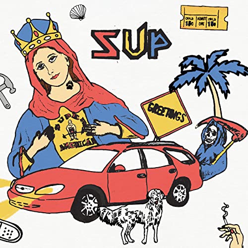 SUP - Half Red / Half Blue [Vinyl LP] von Wax Bodega