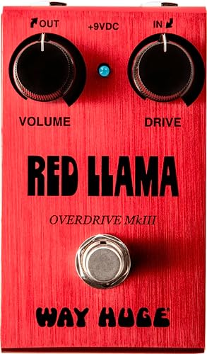 Way Huge - Red Llama Smalls - Overdrive - Rot - Stromversorgung: 9-V-Batterie, DC 9 V nicht enthalten Way Huge - Red Llama Smalls - Overdrive - Rot - Stromversorgung: 9-V-Batterie, DC 9 V nicht enthalten von Way Huge