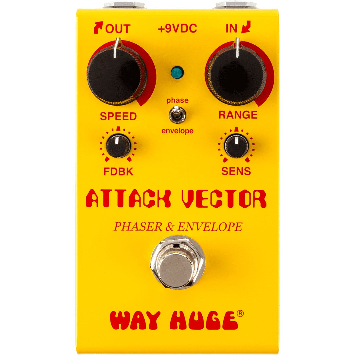 Way Huge WM92 Smalls Attack Vector Phaser & Envelope Effect Pedal Way Huge WM92 Smalls Attack Vector Phaser & Envelope Effect Pedal von Way Huge