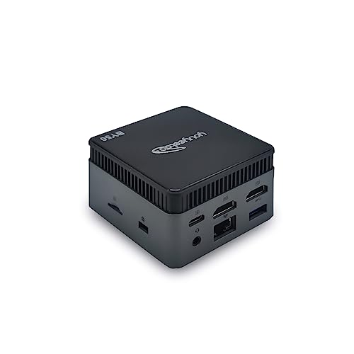 BY50M1 Windows 11 Pro Intel N5105 Mini PC, LPDDR4 8GB RAM 128GB mSATA SSD M.2 2242 Mini Desktop Computer, Micro Computer with Dual 4K HDMI Port, Dual WiFi5, 2.5GBE RJ45 Ethernet, BT4.2 & Cooling Fans von WayPonDEV