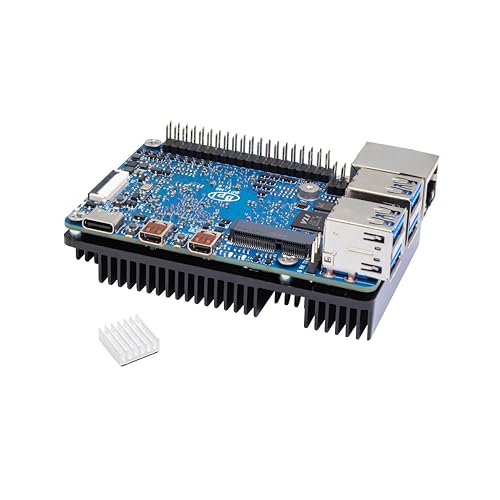 Banana Pi BPI-M6 Synaptics VS680 Single Board Computer, LPDDR4 4GB RAM 16GB eMMC, 6.75Tops NPU GE9920 GPU, onboard GbE Gigabit Ethernet Port for AI Edge Computing Monitor Support Android Linux von WayPonDEV