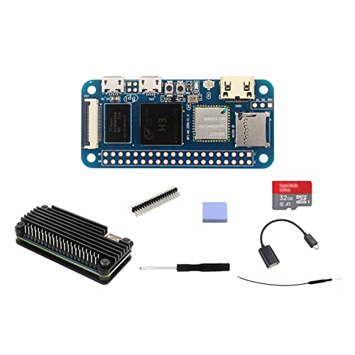 Banana Pi M2 Zero Alliwnner H3 Open Source IoT Single Board Computer Onboard Quad Core Cortex-A7 CPU 512MB DDR 3 RAM WiFi Bluetooth 40 Pin Kompatibel mit Raspberry Pi GPIO Unterstützung Android Linux von WayPonDEV