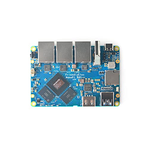 Nanopi R6S Mini-Router OpenWRT LPDDR4X Einplatinencomputer mit DREI Gbps Ethernet-Ports basierend auf Rockchip RK3588S Soc für IOT NAS Smart Home Gateway-Unterstützung Ubuntu (8 GB RAM + 32 GB eMMC) von WayPonDEV