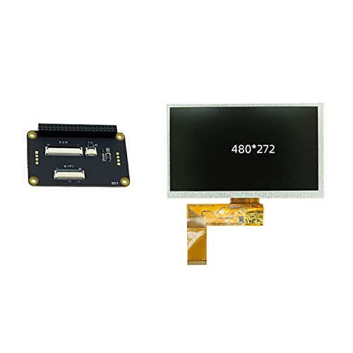 Sipeed LCD Adapter Board 4,3 Zoll LCD Bildschirm Display für RV Dock Allwinner D1 Development Board RISC-V Linux Starter Kit (ohne TP) von WayPonDEV