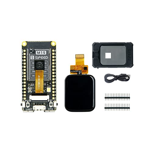 Sipeed Maix M1s Dock RISC-V Linux tinyML AIoT Single Board Computer mit RISC-V CPU BLAI 100GOPS NPU mit OPS für IoT Edge Computing Support FreeRTOS Linux (mit Touchscreen und Shell) von WayPonDEV