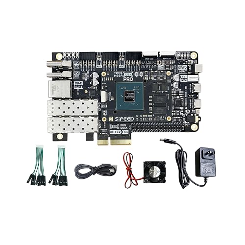 Sipeed Tang Mega 138K Pro Dock GW5AST RISC-V FPGA Development Board Kit, 1GB DDR3 Single Board Computer, onboard PCIe3.0 SFP SFP+ GbE PMOD Port for AI Development Education FPGA Programming von WayPonDEV