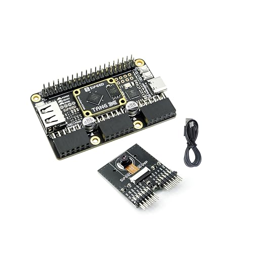 Sipeed Tang Primer 25K GW5A FPGA Entwicklungsboard, Linux RISCV Single Board Computer, mit MIPI 2.5Gbps Ethernet PMOD Port für FPGA Ausbildung, unterstützt SDRAM HDMI Kamera Module (Camera Bundle) von WayPonDEV