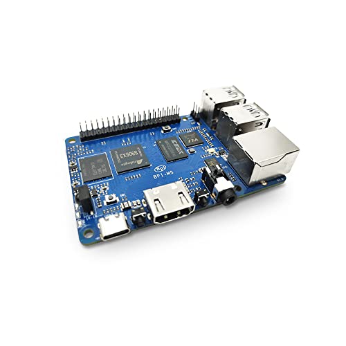 WayPonDEV Banana Pi M5 Einplatinencomputer mit Amlogic S905X3 Quad-Core Cortex-A55 2,0 GHz Prozessor 4 GB RAM + 16 GB LPDDR4 Unterstützt Linux Android OS von WayPonDEV