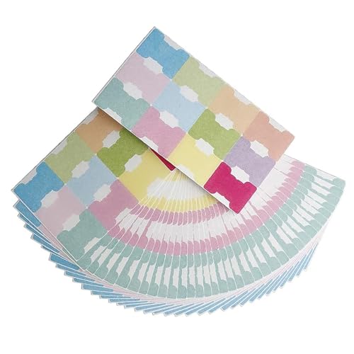 120 Stück selbstklebende Etiketten, beschreibbar, farbige Etiketten, Seitenmarkierer für Notizbuch, Tagebuch, Planer 120 Stück selbstklebende Etiketten, beschreibbar, farbige Etiketten, Seitenmarkierer für Notizbuch, Tagebuch, Planer von Wayfadacc