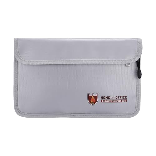 Horizontale Aktenmappe feuerfeste Tasche Zwei Reißverschlüsse Dokumentenmappe Wasserabweisende Dokumententasche für sichere Aufbewahrung Horizontale Aktenmappe feuerfeste Tasche Zwei Reißverschlüsse Dokumentenmappe Wasserabweisende Dokumententasche für sichere Aufbewahrung von Wayfadacc