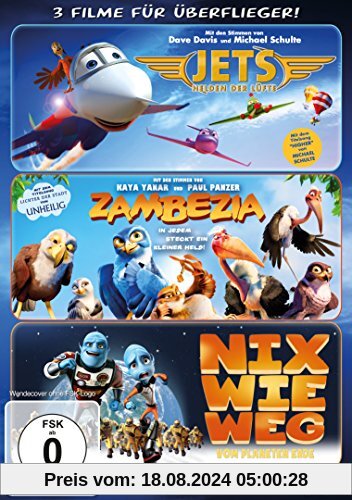 Überflieger-Box - Zambezia, Jets, Nix wie weg [3 DVDs] von Wayne Thornley