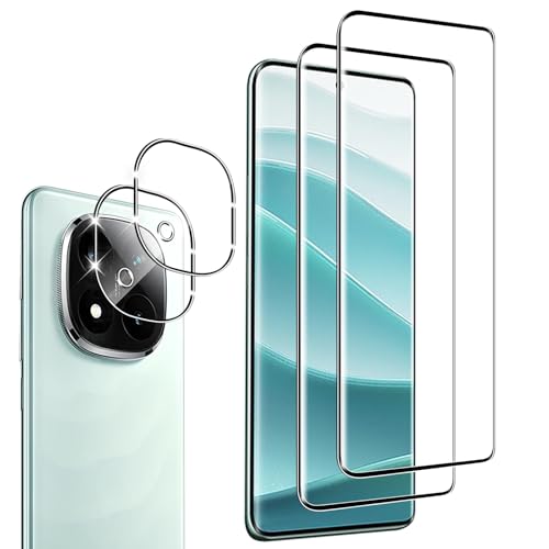 Wayneer Schutzfolie für Xiaomi Redmi Note 14 Pro Plus 5G/ Note 14 Pro + 5G für Panzerglas, 2 tück Panzer Schutz Glas + 2 Stück Kamera Folie, Anti-Kratzen Folie 9H Härte HD Schutzglas Wayneer Schutzfolie für Xiaomi Redmi Note 14 Pro Plus 5G/ Note 14 Pro + 5G für Panzerglas, 2 tück Panzer Schutz Glas + 2 Stück Kamera Folie, Anti-Kratzen Folie 9H Härte HD Schutzglas von Wayneer