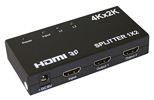 Waytex 29202 LKV376/Verstärker HDMI mit 2 Ausgänge schwarz Waytex 29202 LKV376/Verstärker HDMI mit 2 Ausgänge schwarz von Waytex