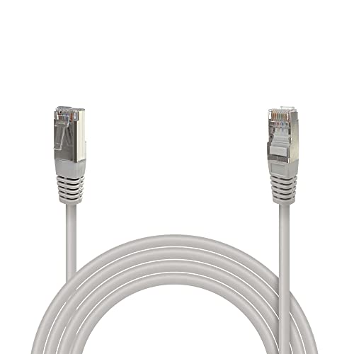 Waytex 33075A ADSL-Kabel, RJ45, abgeschirmt, 15 m, grau von Waytex