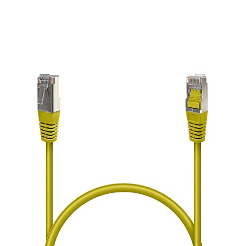 Waytex 33492 Kabel Netzwerk ADSL RJ45 geschirmt 0,3 m gelb von Waytex