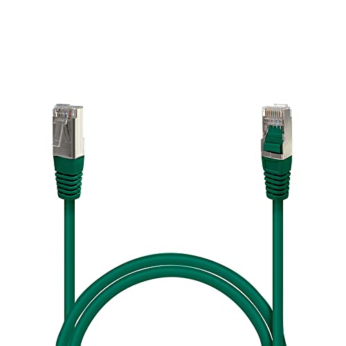 Waytex 33504 Netzwerk RJ45 CAT6 geschirmt FTP 0,50 m grün von Waytex