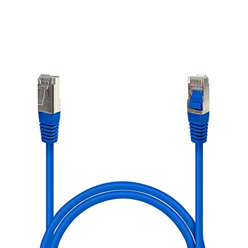Waytex 33506. Netzwerk RJ45 CAT6 geschirmt FTP 1 m blau von Waytex
